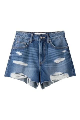 Short vaquero - Azul