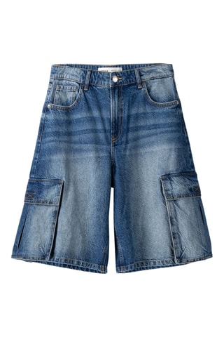 Bermudas vaqueras - Azul