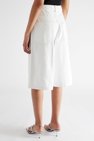 Bermudas oversize - Blanco
