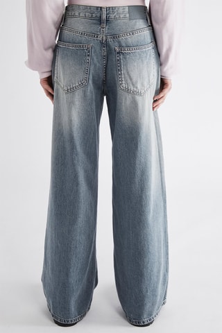 Vaquero wide leg - Azul