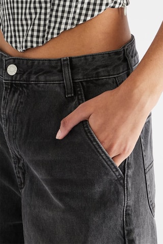 Pantalón wide leg - Negro