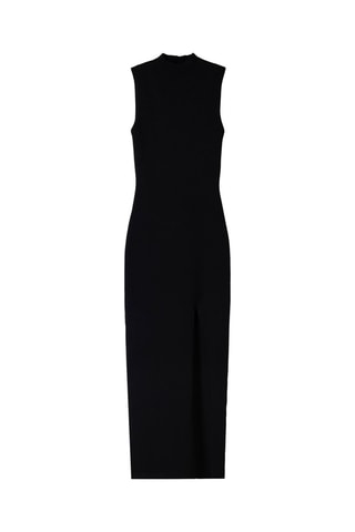 Vestido midi - Negro