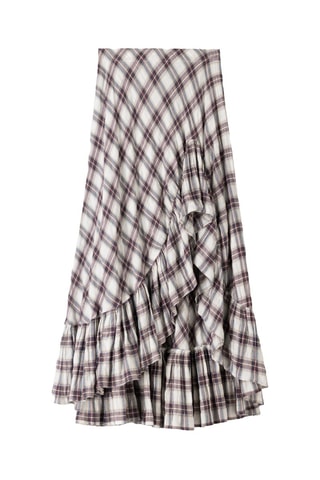 Falda asimétrica - Crudo