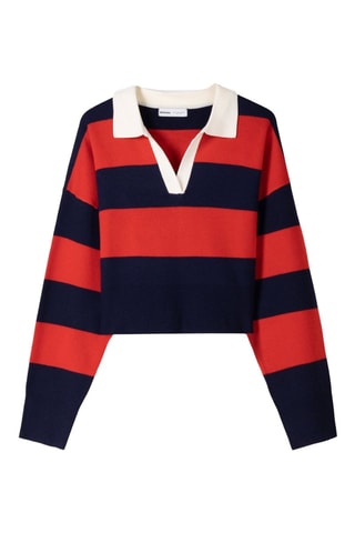 Jersey - Azul marino y rojo