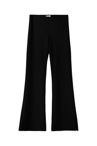 Pantalón flare - Negro