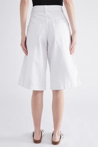 Bermudas relaxed - Blanco