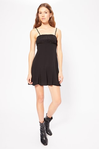 Vestido evasé - Negro