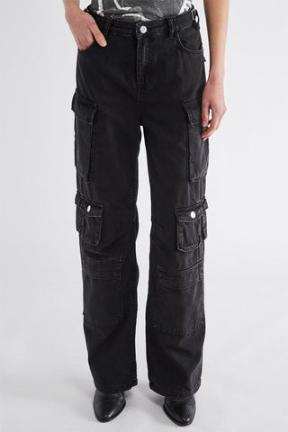 Pantalón cargo - Negro