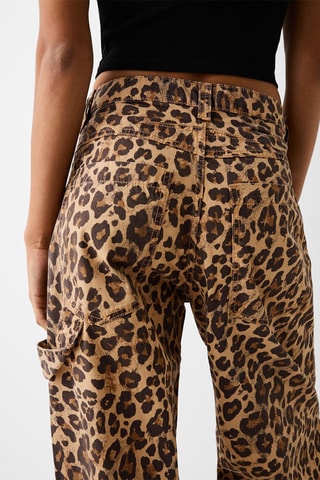 Pantalón cargo - Marrón