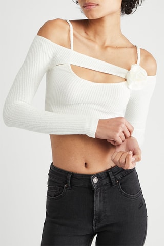 Crop top - Blanco