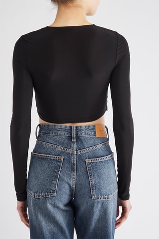 Crop top - Negro