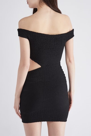 Vestido corto - Negro