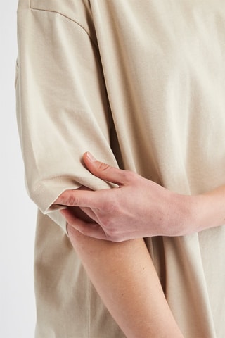 Camiseta oversize - Beige