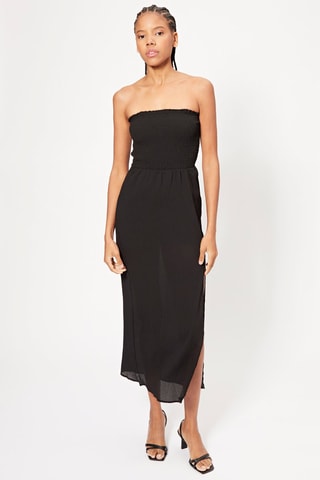 Vestido bustier - Negro