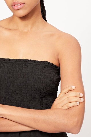 Vestido bustier - Negro