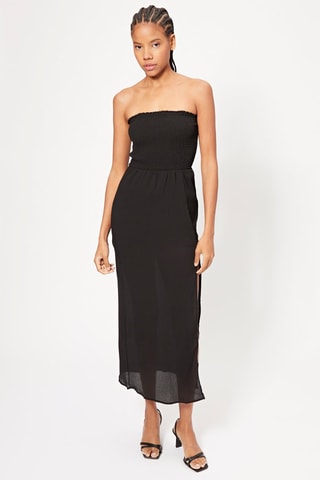 Vestido bustier - Negro