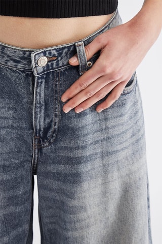 Vaquero wide leg - Azul