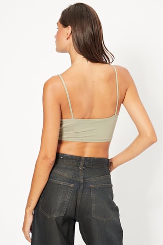 Crop top - Verde agua