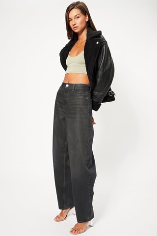 Crop top - Verde agua