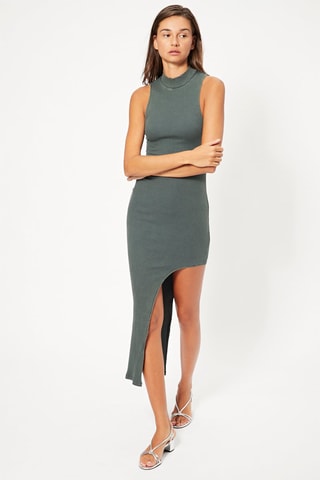 Vestido de tubo - Verde