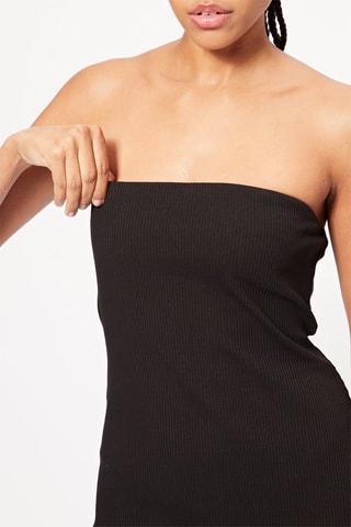 Vestido bustier - Negro