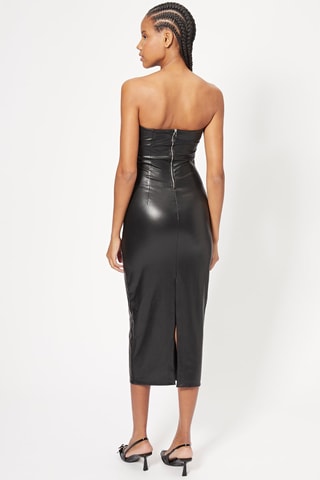 Vestido bustier - Negro