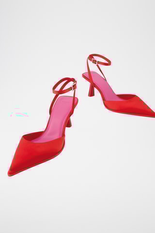 Zapatos de tacón - Rojo