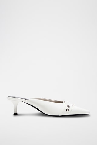 Sandalias de tacón - Blanco