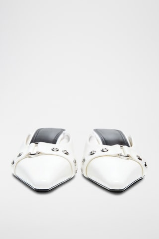 Sandalias de tacón - Blanco