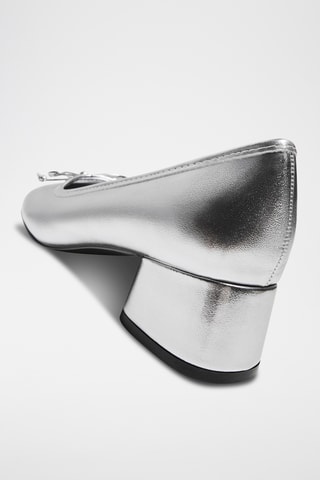 Zapatos de tacón - Plateado