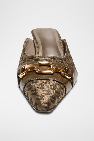 Sandalias de tacón - Marrón y marrón claro