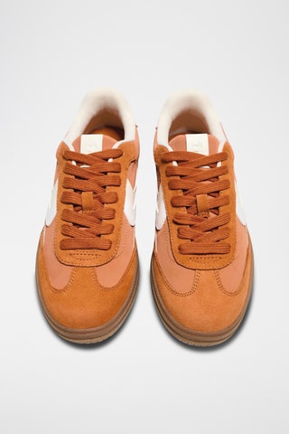 Zapatillas - Mostaza y blanco