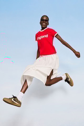 Zapatillas - Marrón claro y negro