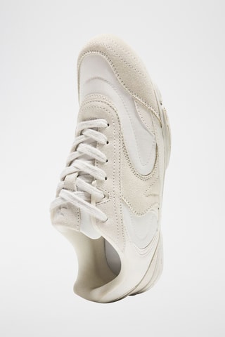 Zapatillas de piel - Beige claro y blanco