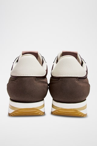 Zapatillas - Marrón y blanco