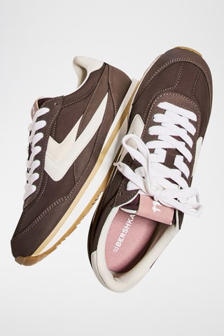 Zapatillas - Marrón y blanco