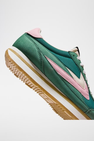 Zapatillas - Verde y rosa