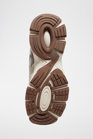 Zapatillas - Crudo y burdeos