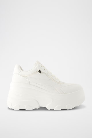 Zapatillas con plataforma - Blanco