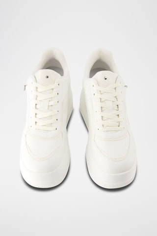 Zapatillas con plataforma - Blanco