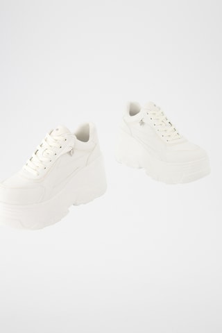 Zapatillas con plataforma - Blanco