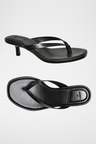 Sandalias de tacón - Negro