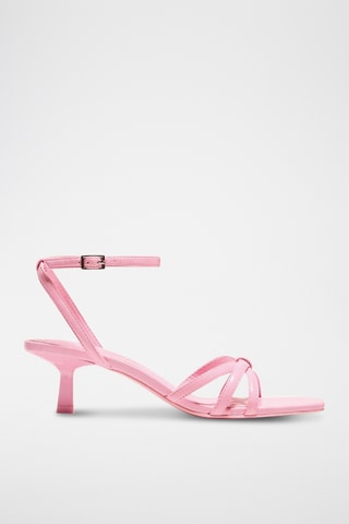 Sandalias de tacón - Rosa
