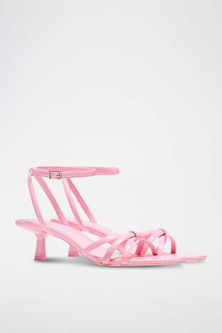 Sandalias de tacón - Rosa