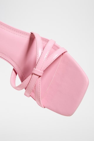 Sandalias de tacón - Rosa