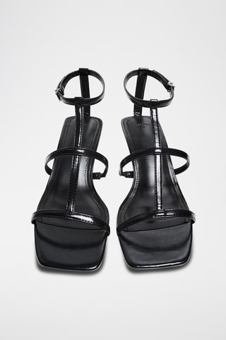 Sandalias de tacón - Negro