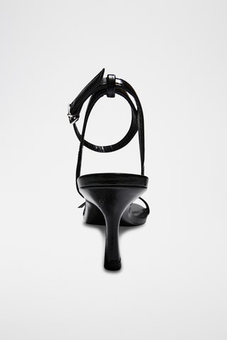 Sandalias de tacón - Negro