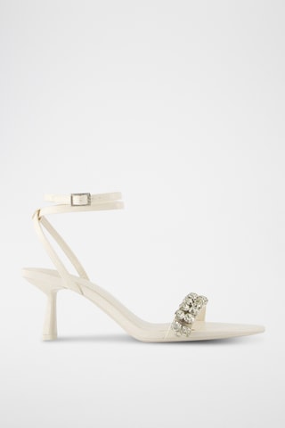 Sandalias de tacón - Blanco