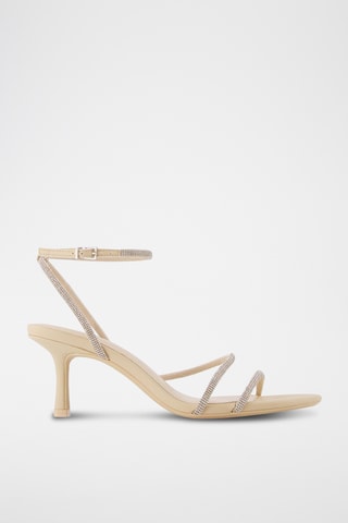 Sandalias de tacón - Beige claro