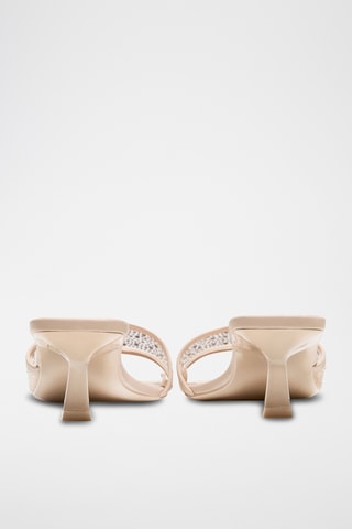 Sandalias de tacón - Beige claro